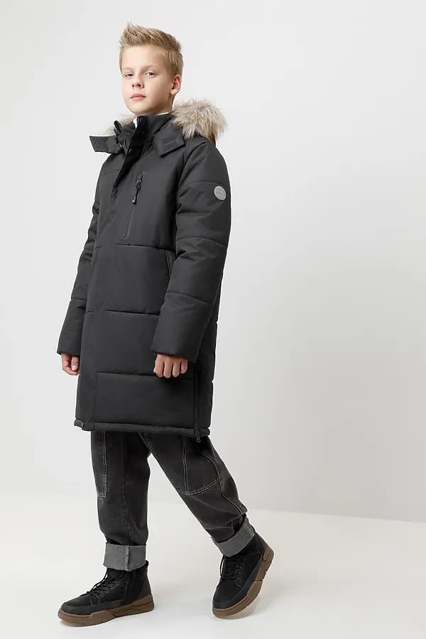 Пальто CROCKID, черный - фото 2