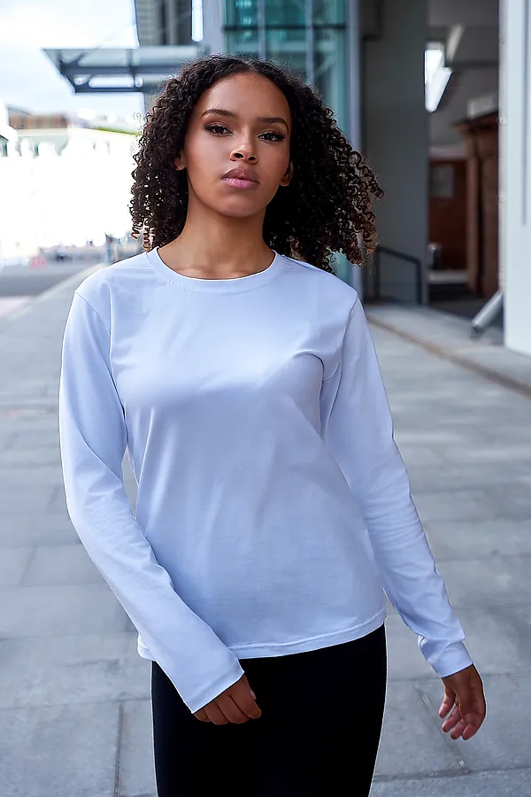 Лонгслив база НАТАЛИ, белый - фото 2