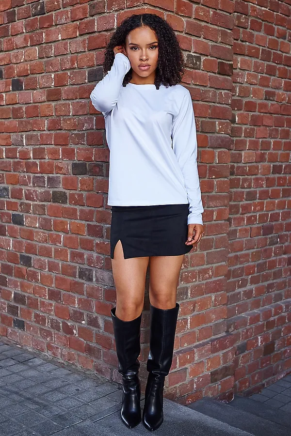 Лонгслив база НАТАЛИ, белый - фото 2