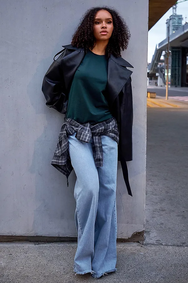 Лонгслив база НАТАЛИ, зеленый - фото 2