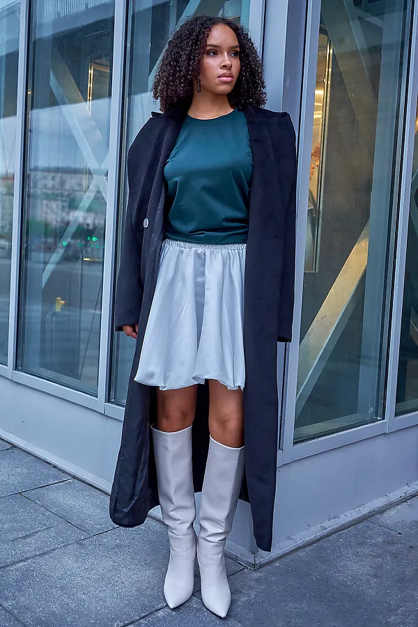 Лонгслив база НАТАЛИ, зеленый - фото 2