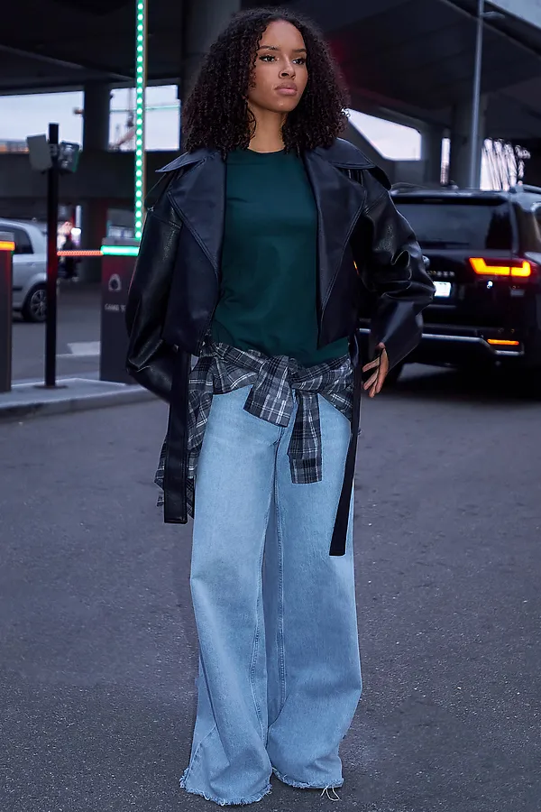 Лонгслив база НАТАЛИ, зеленый - фото 2