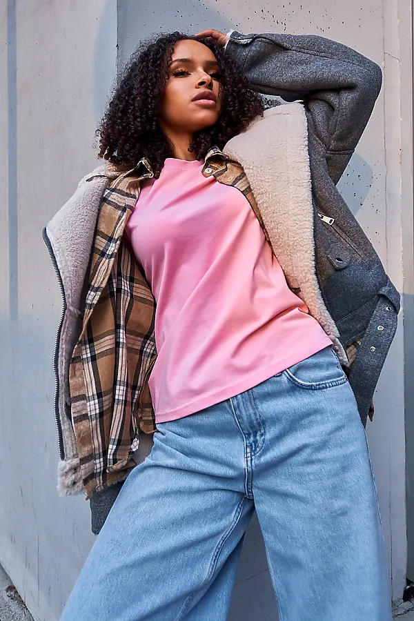 Лонгслив база НАТАЛИ, розовый - фото 2