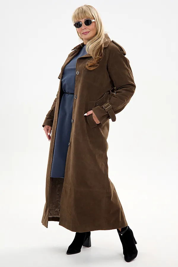 Платье футер-реглан НАТАЛИ, графит - фото 2