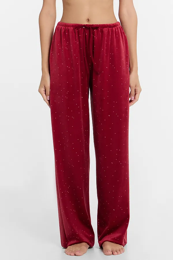 Пижама MARK FORMELLE, белый горошек на т.красном - фото 2