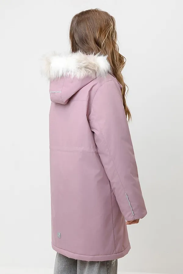 Пальто CROCKID, сирень - фото 2