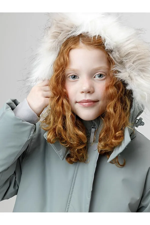 Пальто CROCKID, серо-зеленый - фото 2