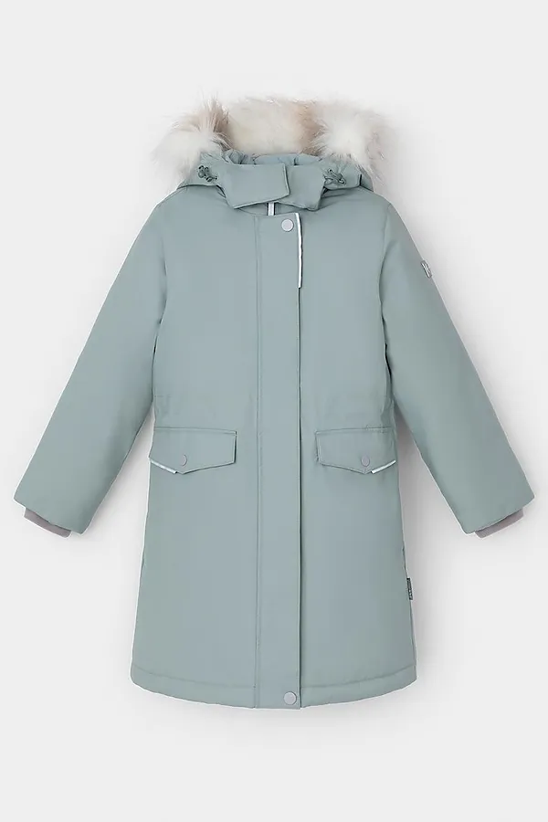 Пальто CROCKID, серо-зеленый - фото 2