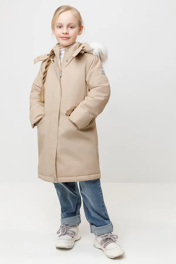 Пальто CROCKID, лунный свет - фото 2