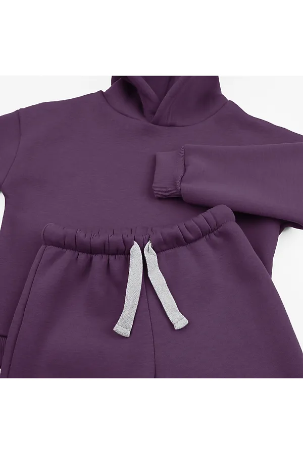 Комплект (Худи+Брюки) YOULALA, фиолетовый - фото 2
