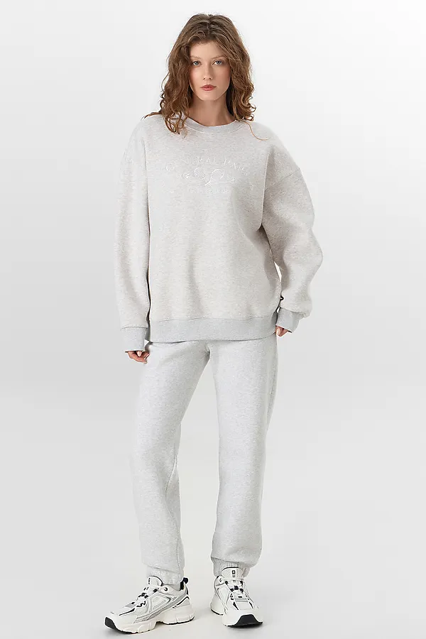 Свитшот MARK FORMELLE, серый меланж 4306-а - фото 2