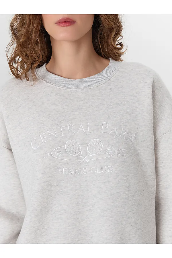 Свитшот MARK FORMELLE, серый меланж 4306-а - фото 2