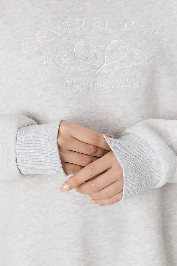 Свитшот MARK FORMELLE, серый меланж 4306-а - фото 2