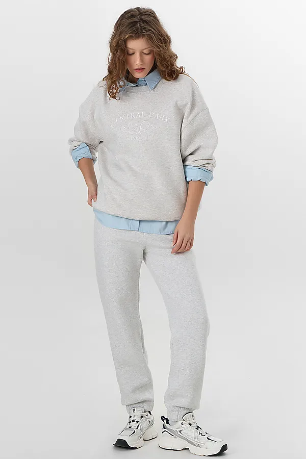 Свитшот MARK FORMELLE, серый меланж 4306-а - фото 2