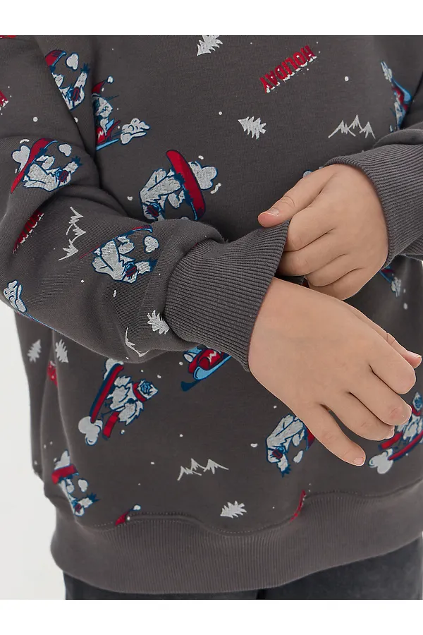 Свитшот MARK FORMELLE, йети на гранитном - фото 2