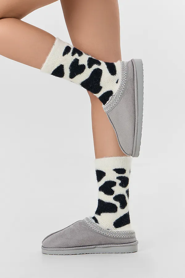 Носки MARK FORMELLE, молочный /черный - фото 2