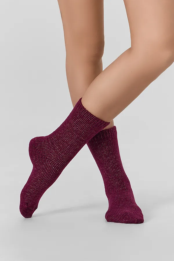 Носки MARK FORMELLE, винный - фото 2
