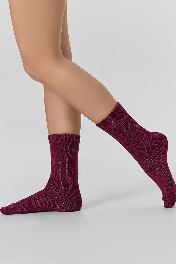 Носки MARK FORMELLE, винный - фото 2