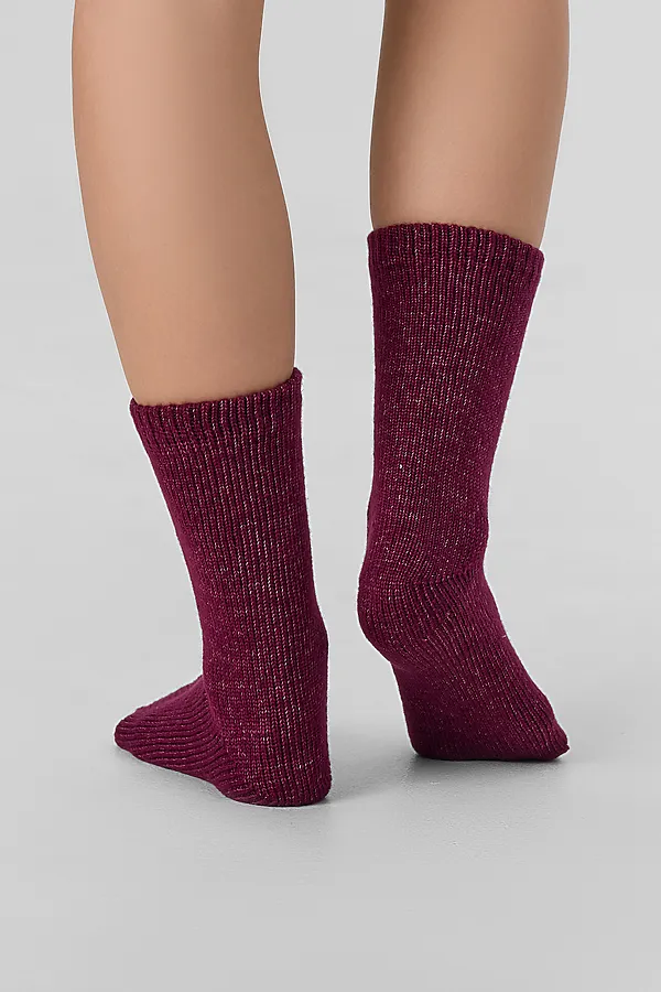 Носки MARK FORMELLE, винный - фото 2