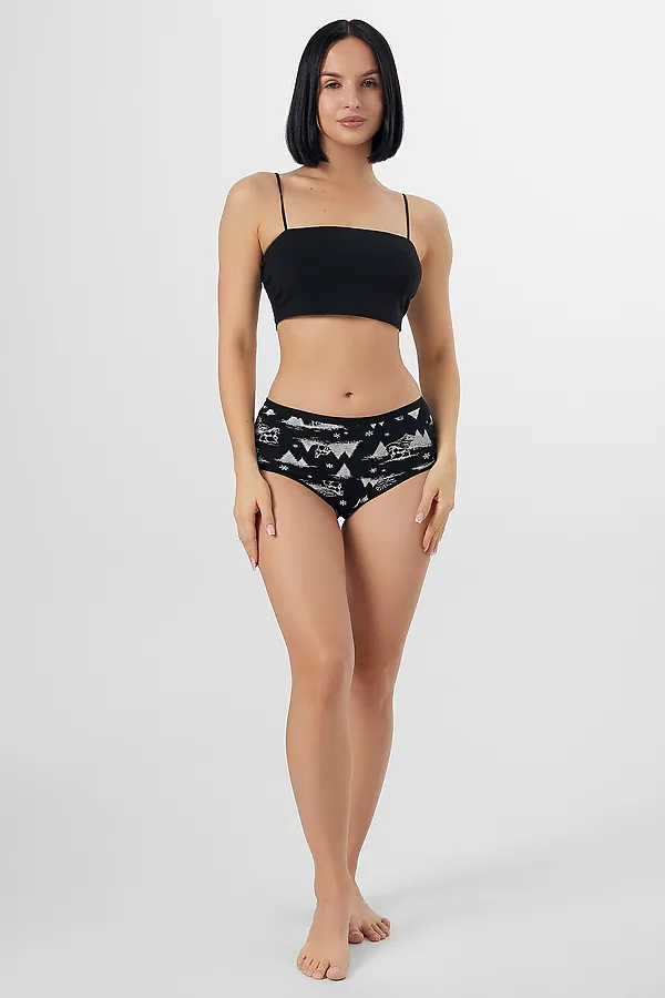 Трусы MARK FORMELLE, лошади на черном - фото 2