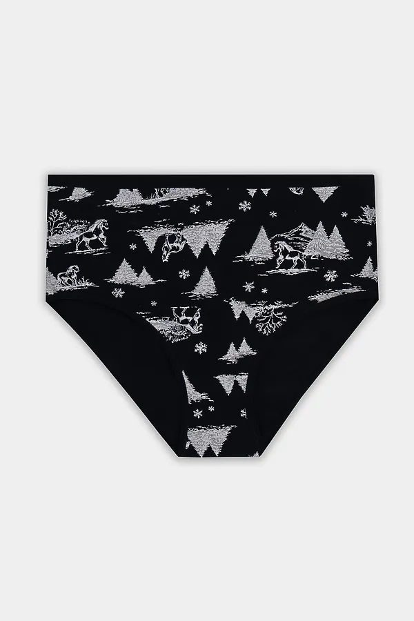 Трусы MARK FORMELLE, лошади на черном - фото 2