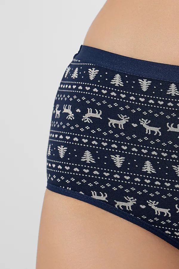 Трусы MARK FORMELLE, олени на синем - фото 2