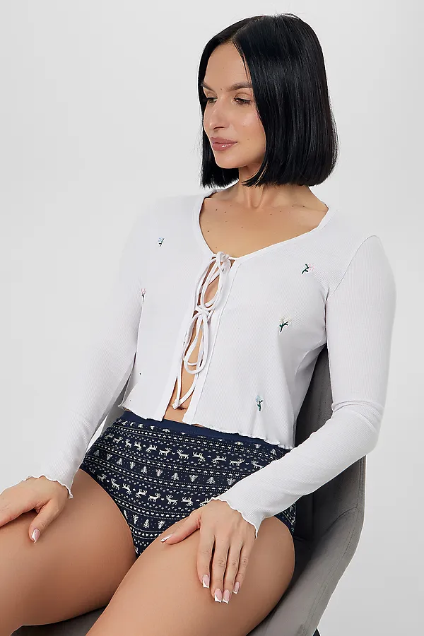 Трусы MARK FORMELLE, олени на синем - фото 2