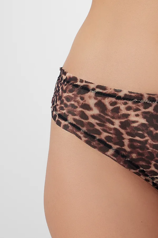 Трусы MARK FORMELLE, леопард на коричневом - фото 2