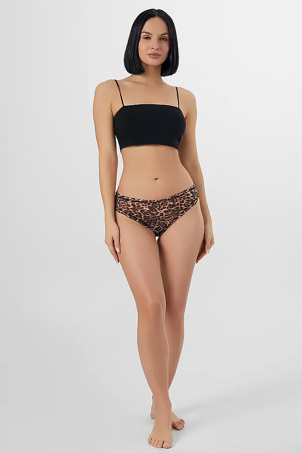 Трусы MARK FORMELLE, леопард на коричневом - фото 2