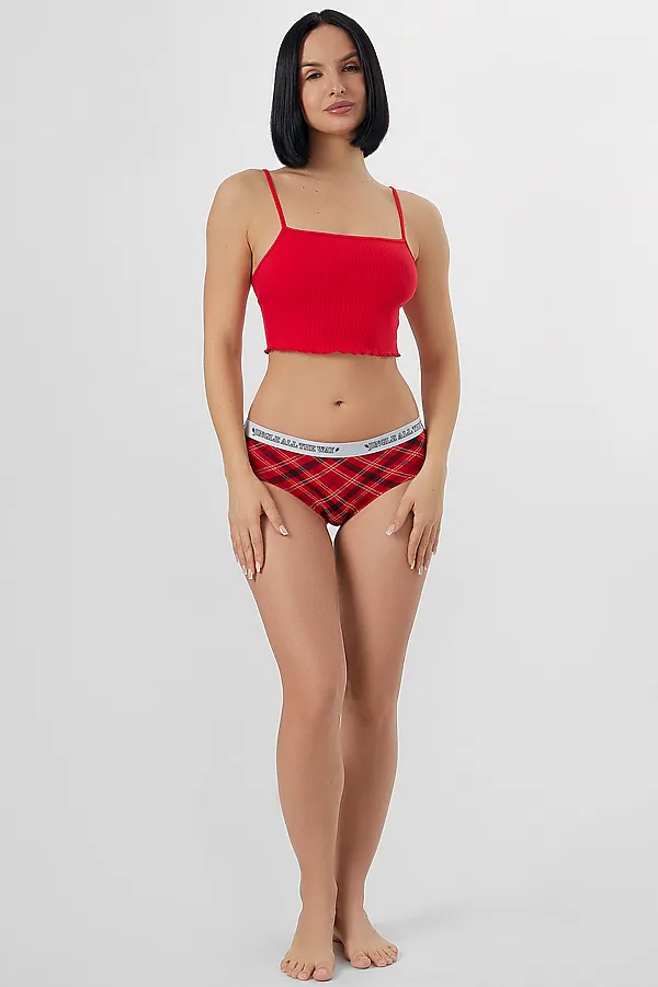 Трусы MARK FORMELLE, красная клетка - фото 2