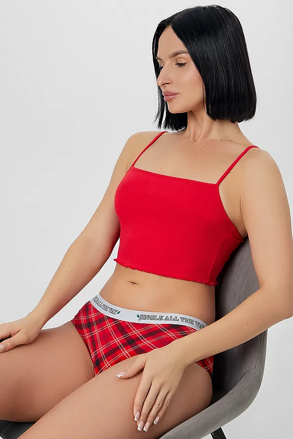 Трусы MARK FORMELLE, красная клетка - фото 2