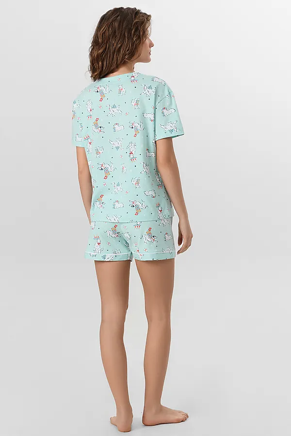 Пижама MARK FORMELLE, собаки на мяте - фото 2