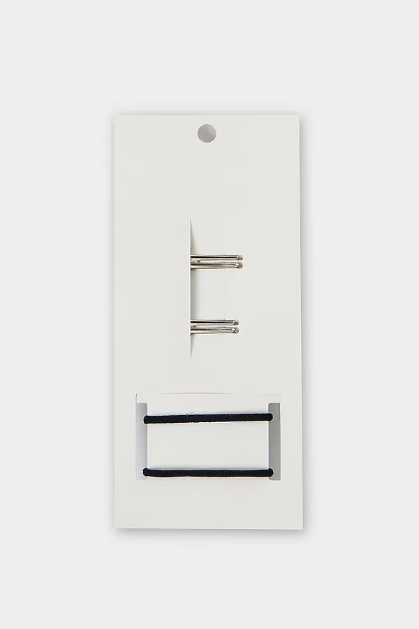 Резинки, 4 шт. MARK FORMELLE, серебро +черный - фото 2