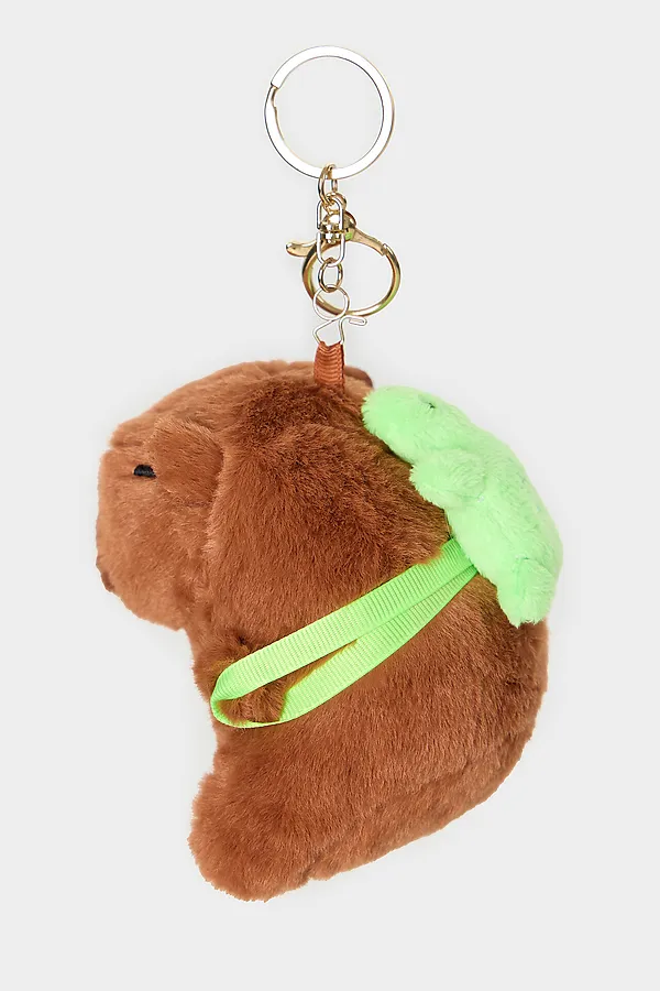 Брелок MARK FORMELLE, коричневый +зеленый - фото 2