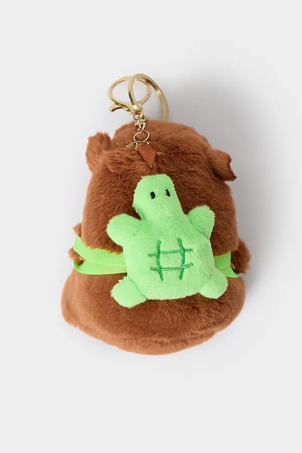 Брелок MARK FORMELLE, коричневый +зеленый - фото 2