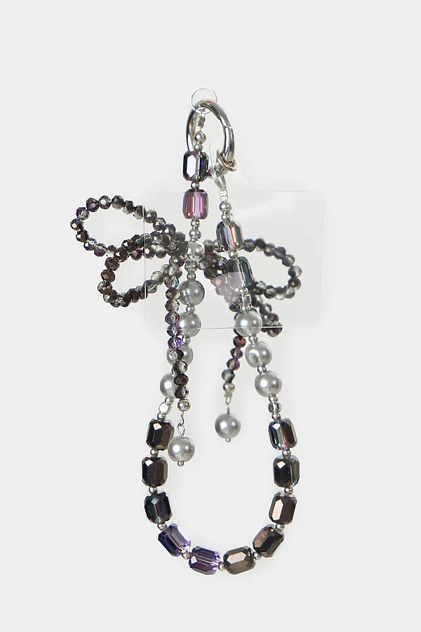 Брелок MARK FORMELLE, черный +жемчужный - фото 2