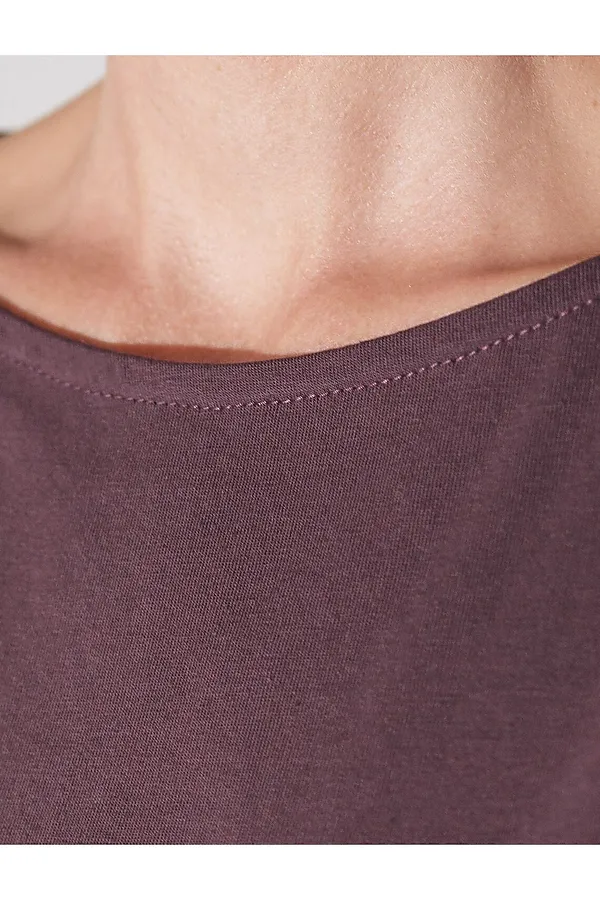 Футболка VILATTE, бургунди_stars - фото 2