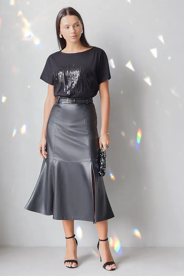 Футболка VILATTE, черный_stripes - фото 2