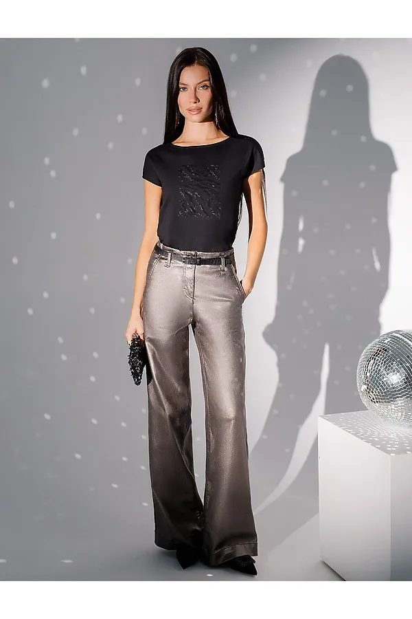 Футболка VILATTE, черный_зебра - фото 2