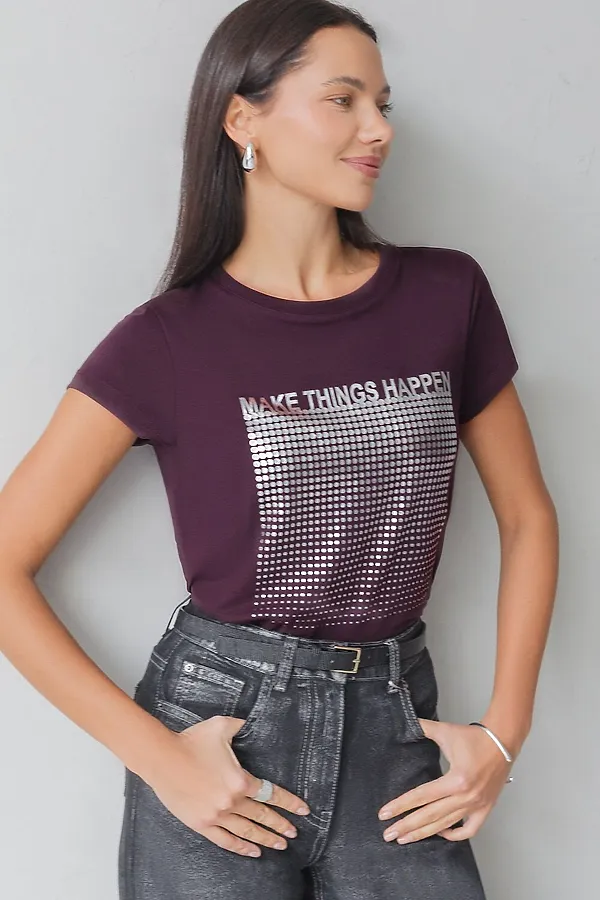 Футболка VILATTE, бургунди_things - фото 2