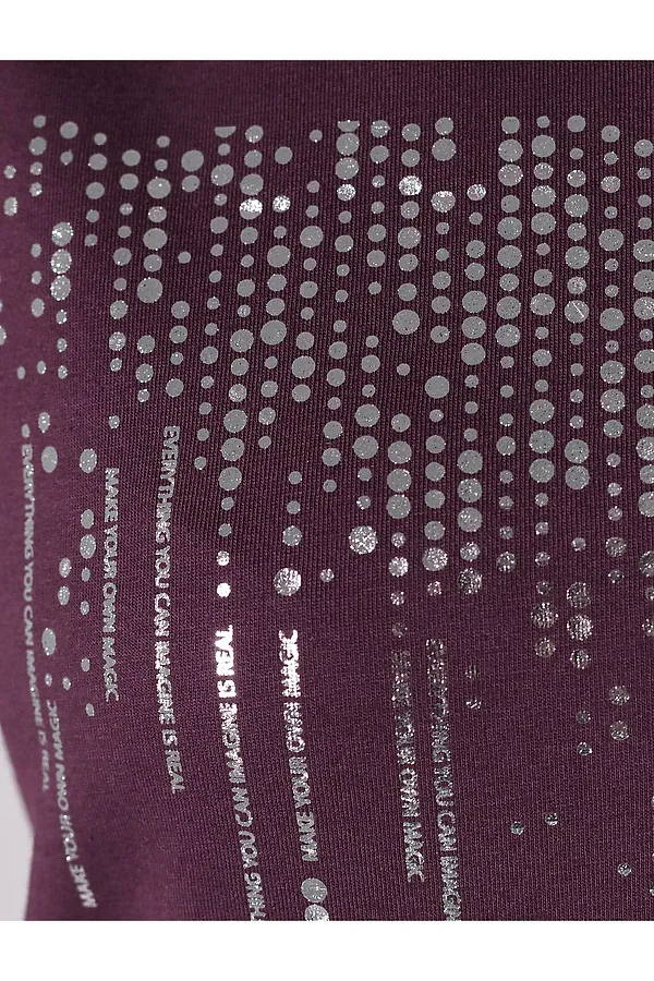 Футболка VILATTE, бургунди_дождь - фото 2