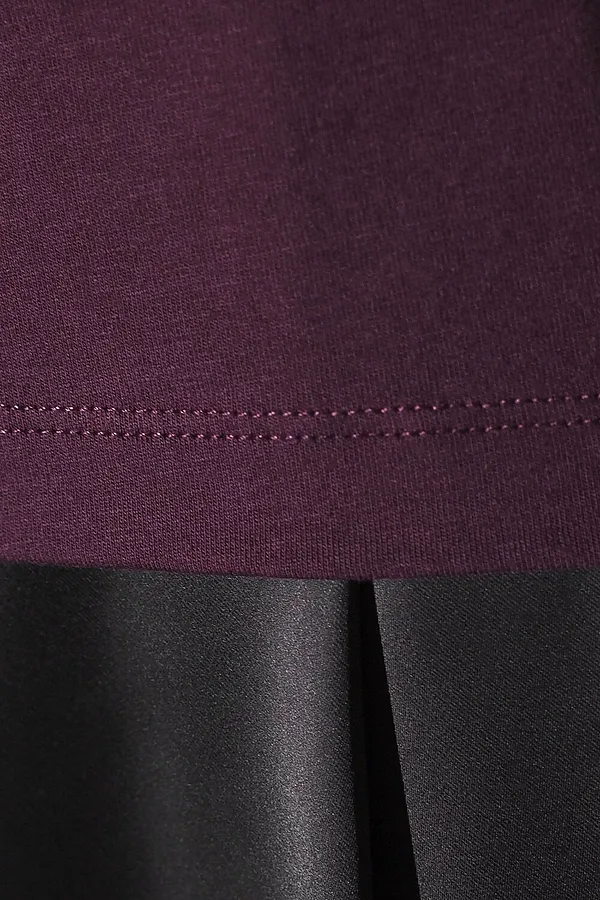 Футболка VILATTE, бургунди_рыба - фото 2