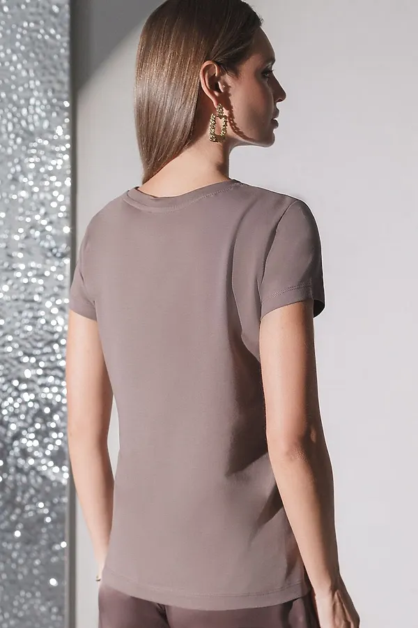 Футболка VILATTE, кофейный_things - фото 2