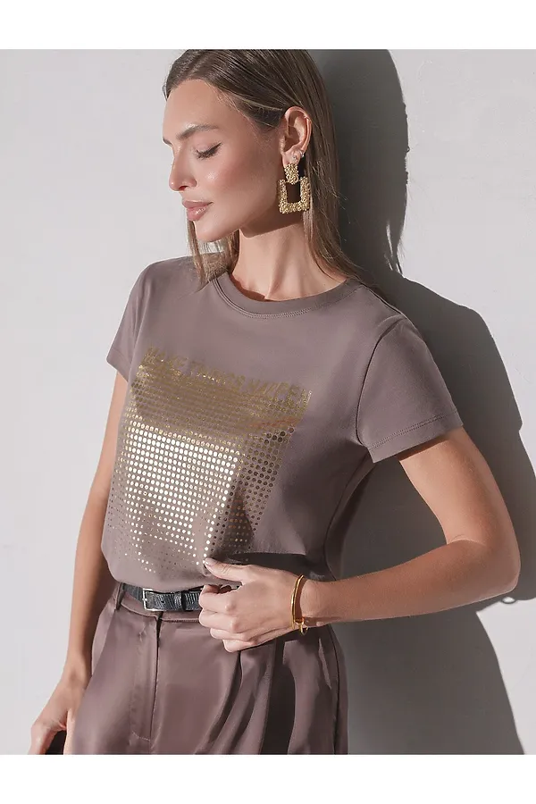 Футболка VILATTE, кофейный_things - фото 2