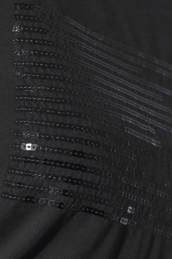 Футболка VILATTE, черный_shiny stripes - фото 2