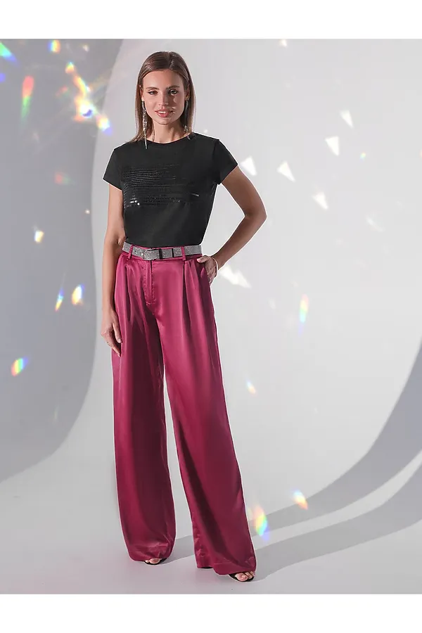 Футболка VILATTE, черный_shiny stripes - фото 2