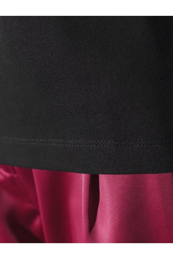 Футболка VILATTE, черный_shiny stripes - фото 2