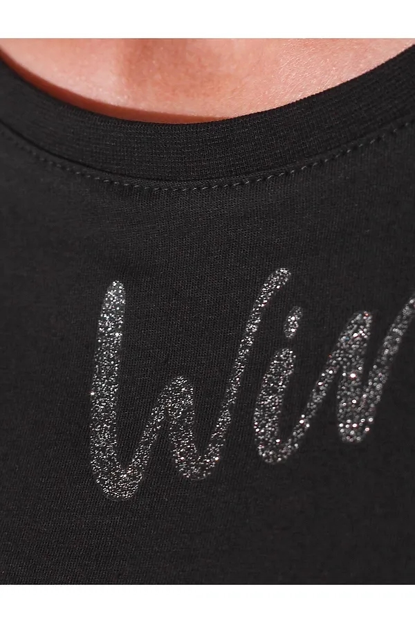 Футболка VILATTE, черный_wine_not - фото 2