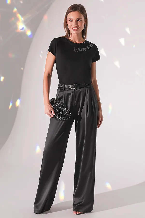 Футболка VILATTE, черный_wine_not - фото 2