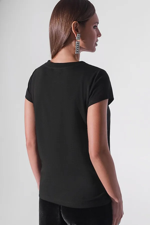 Футболка VILATTE, черный_рыба - фото 2